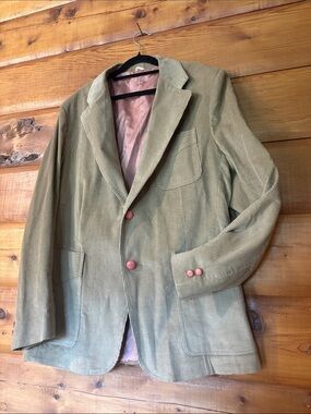 1970’s New Dimension / Dimension Nouvelle | Tan Corduroy Blazer